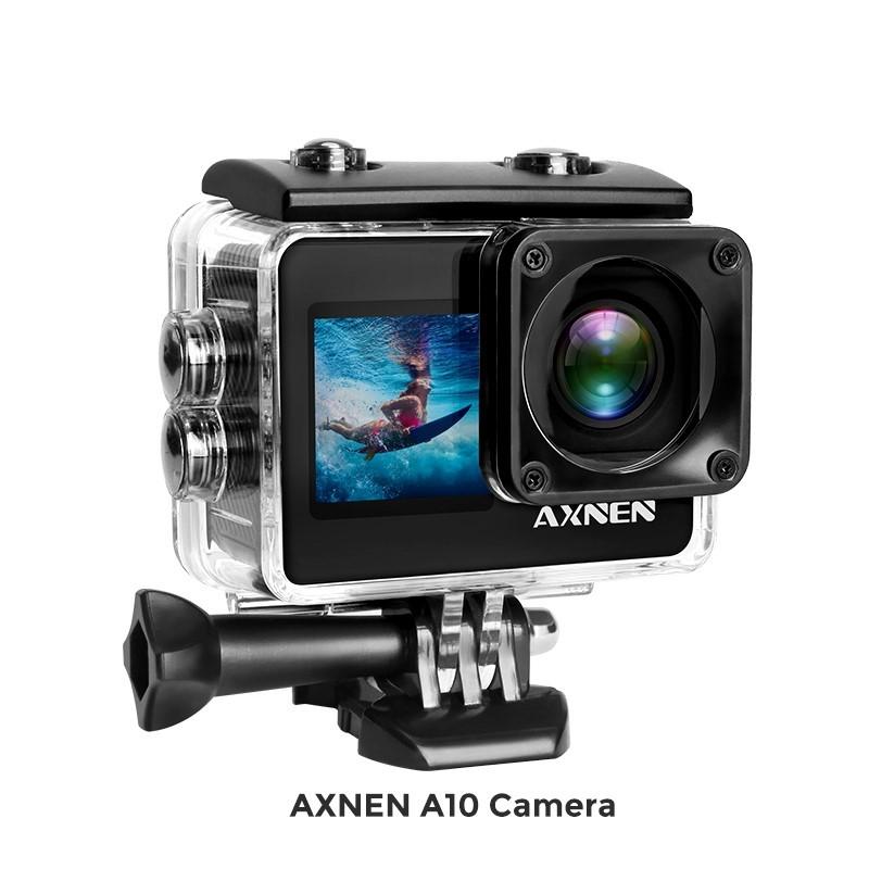 A10 Camera hành động 4K EIS Ultra HD 20MP WiFi 170D dưới nước cam màn hình cảm ứng 4x Zoom Video Go Sport Pro Cam Cam