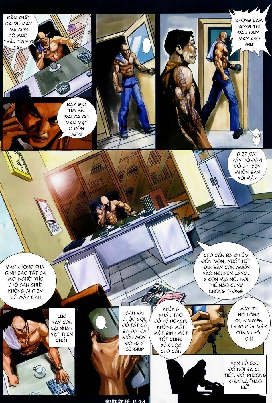 hỏa hồng niên đại hắc cốt đường chapter 46 22