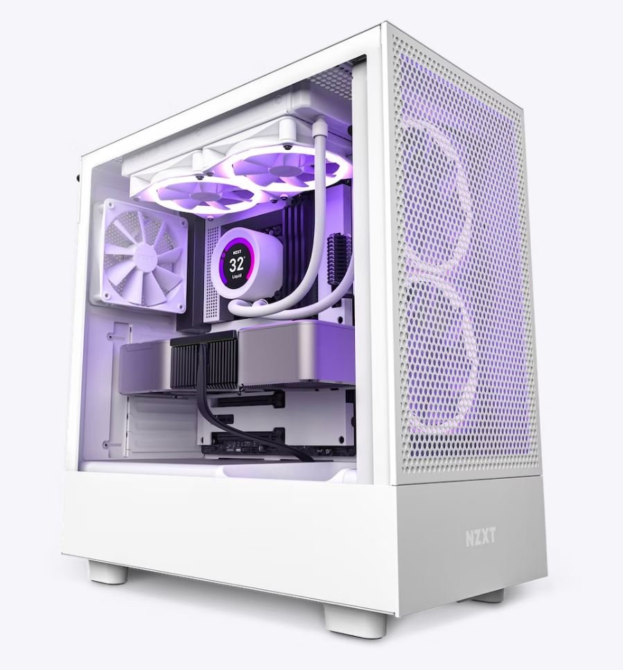 Vỏ Case Máy Tính NZXT H5 Flow - Hàng Chính Hãng