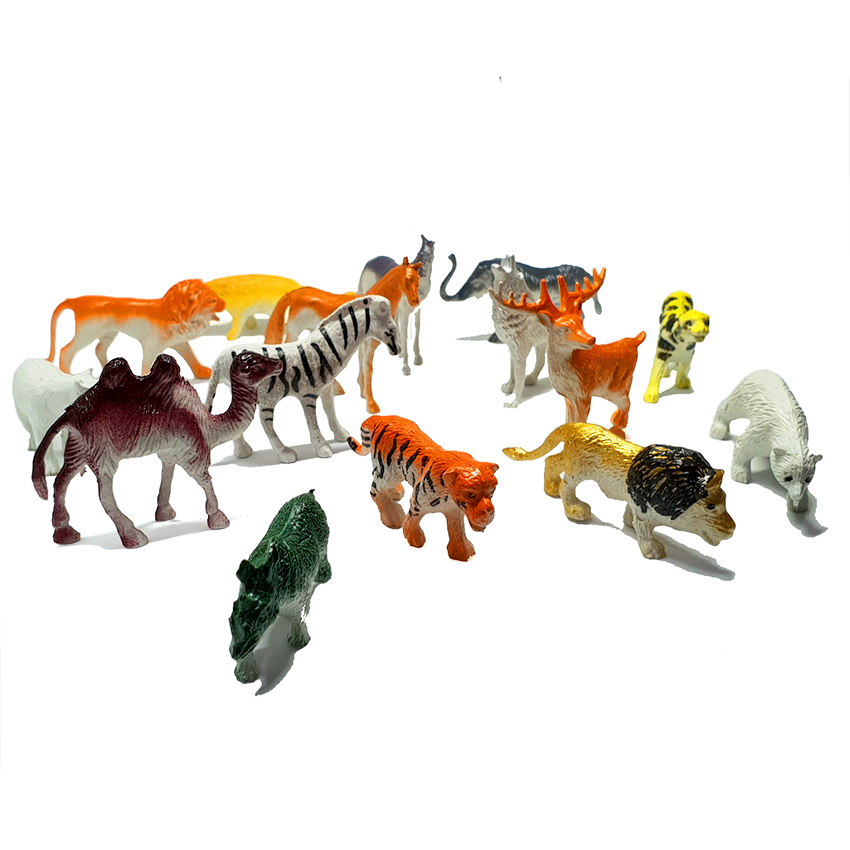 Mô hình thế giới động vật ANIMAL WORLD cho bé trên 3 tuổi ( gồm 60 con vật khác nhau)