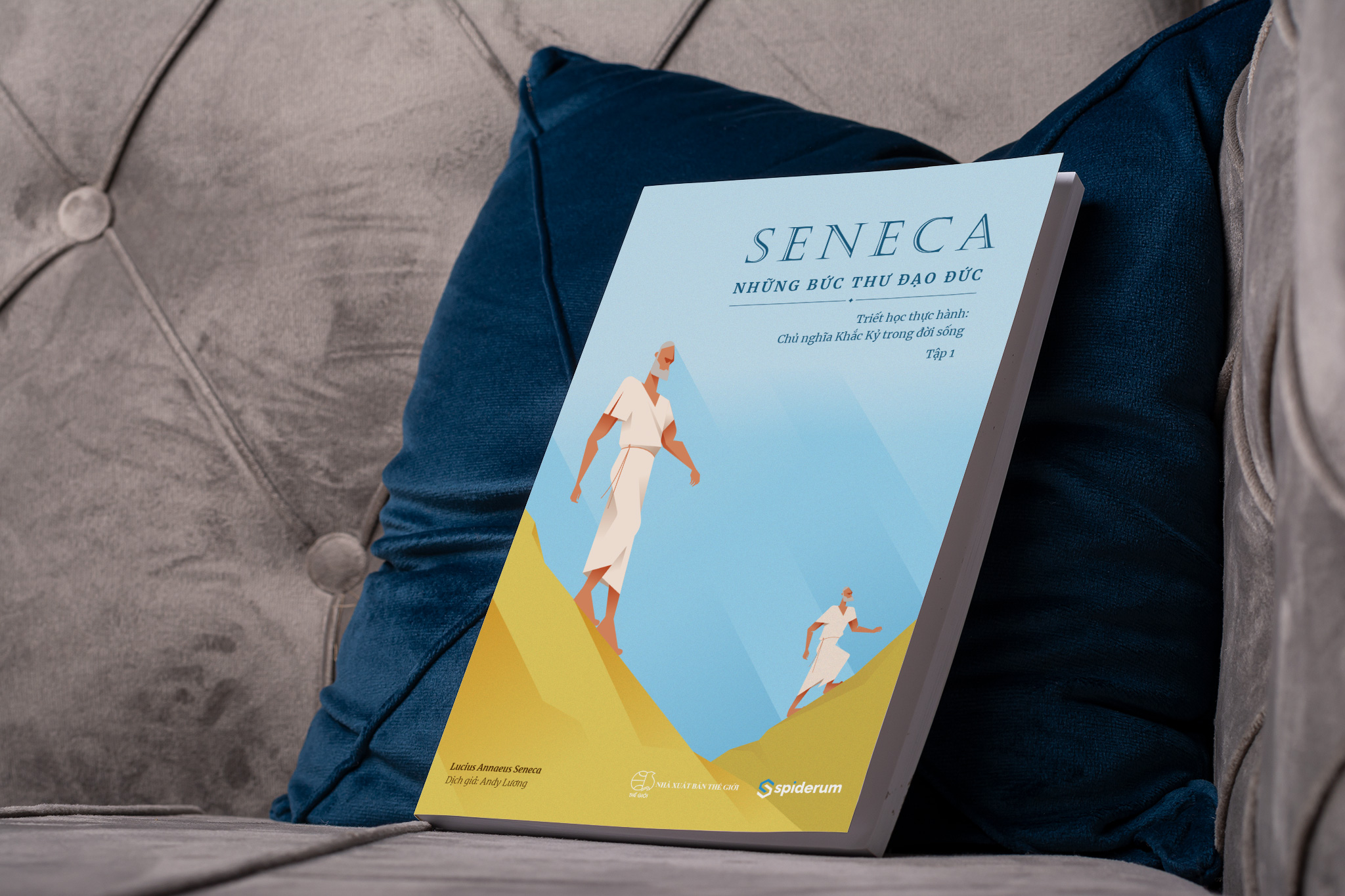 Hình ảnh Sách Seneca: Những Bức Thư Đạo Đức – Chủ nghĩa Khắc kỷ trong đời sống - Tập 1