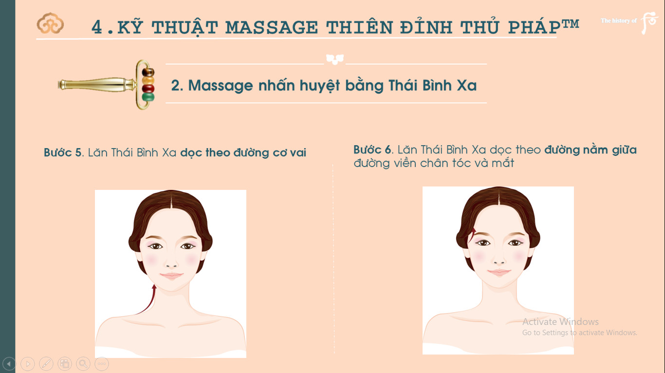 Cây lăn massage Whoo Cheonyuldan Rejuvenating Massager