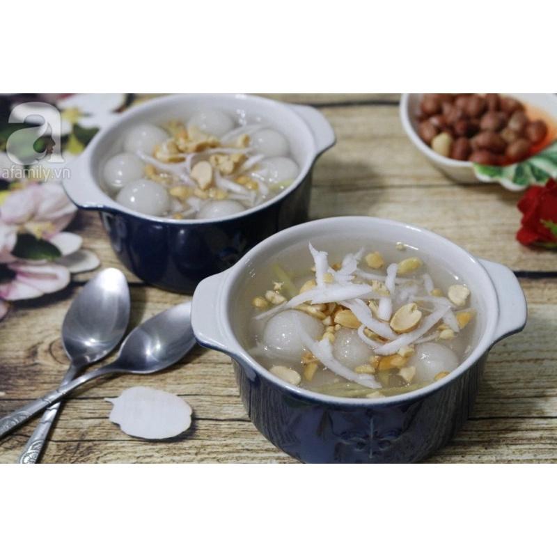 Đặc Sản Huế - Bột Lọc Bọc Dừa Huế Ngũ Sắc màu tự nhiên nấu chè dẻo thơm - 500g