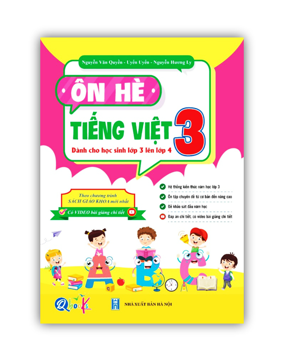 Sách - Combo Ôn Hè Toán và Tiếng Việt 3 - Dành cho học sinh lớp 3 lên lớp 4 (2 cuốn)
