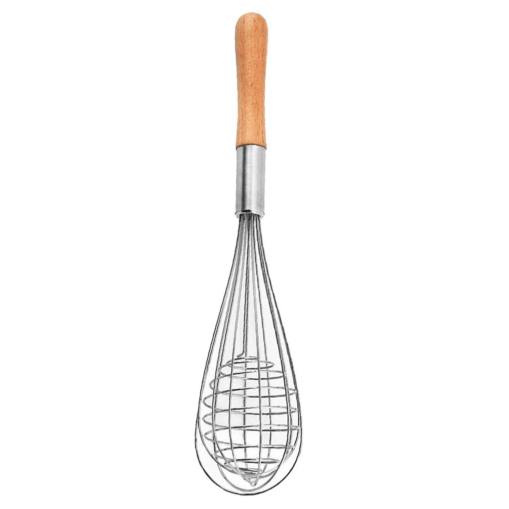 Stainless Steel Whisk Egg Beater Mixer Blender Stirrer