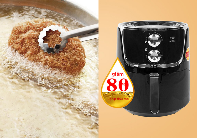 Nồi Chiên Chân Không Hiệu Magic Korea 6L -Hàng Chính Hãng