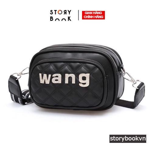 Túi Wang Nữ Đeo Chéo, Túi Nữ Trần Trám Dây Bản To STORYBOOK