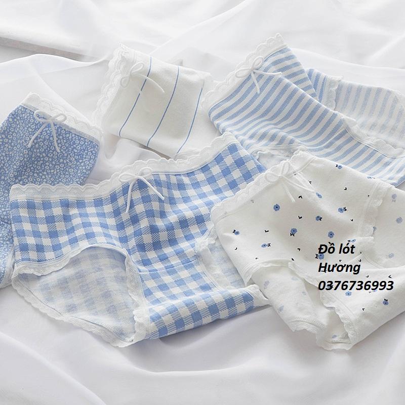 Quần Lót Nữ Cotton Mỏng Ngang Eo . Hàng Loại Đẹp.