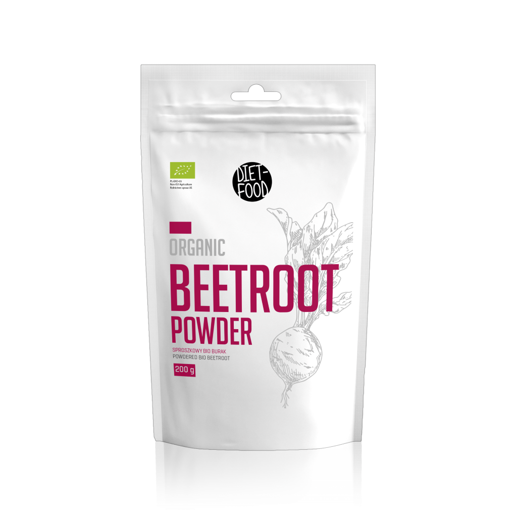 Bột củ dền hữu cơ 200g Diet Food Organic Beetroot Powder
