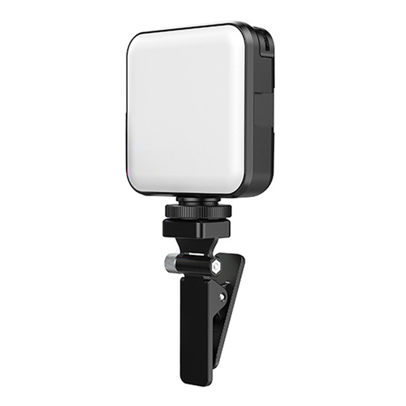 RGB LED Fill Light Rechargeable LED Camera Lights for Vlog Tabletop Phone