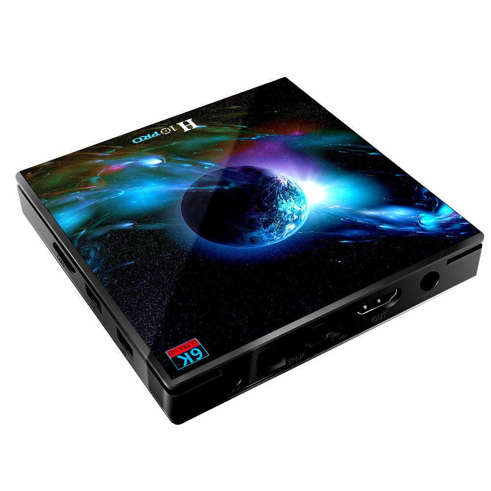 H10 Pro Hệ Điều Hành Android OS 9.0 TV Box Allwinner H603 Quad Core 4GB DDR3 64GB Set Top Box 2.4G/5G Wifi Kép Hỗ Trợ 6K Đa Phương Tiện