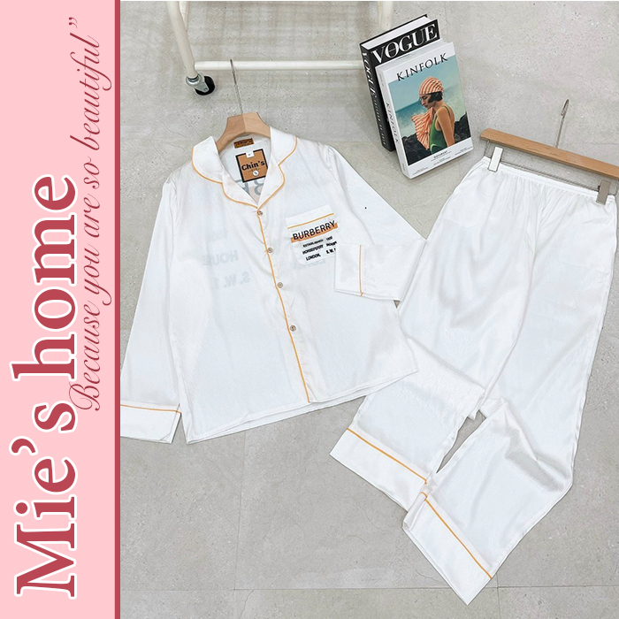 Đồ bộ mặc nhà nữ, pijama lụa latin mát mịn