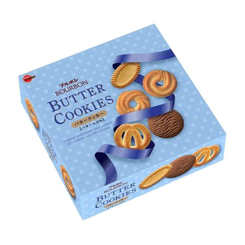 Bánh quy bơ cao cấp Bourbon Butter Cookies 60pcs hộp 310gr