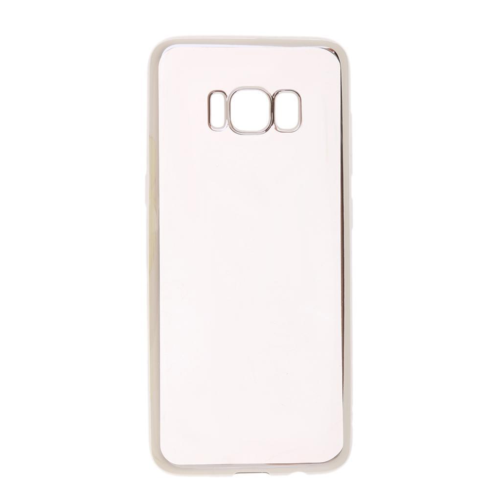 Shockproof Impact Resistant Protective TPU Shock Absorption Bumper Flexible Case for Galaxy S8 - Clear