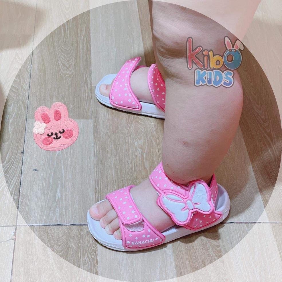 Cho Bé Sandal Xốp Cho Bé Gái Siêu Nhẹ Siêu Bền Size từ 3 Tháng