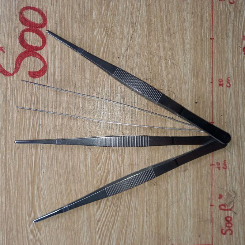 Nhíp Gắp Hoa Quả Decor, Nhip Gắp Pha Chế inox, dụng cụ pha chế