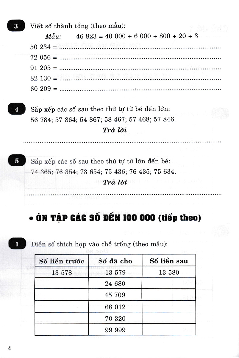 Vở Bài Tập Nâng Cao Toán 4 Tập 1 _HA