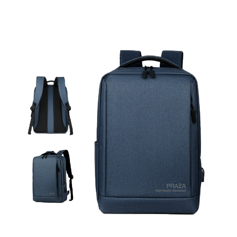 Balo Công Sở Có Cổng Sạc USB Đựng Được Laptop 15.6 inch Và Trượt Nước Cao Cấp PRAZA - BLTK198