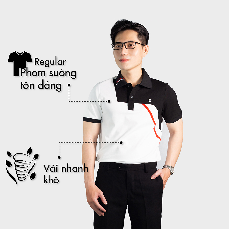 [OV-UPL0026] Áo ROIDERY POLO OVERCO 2022 thiết kế trẻ trung, năng động, độc đáo