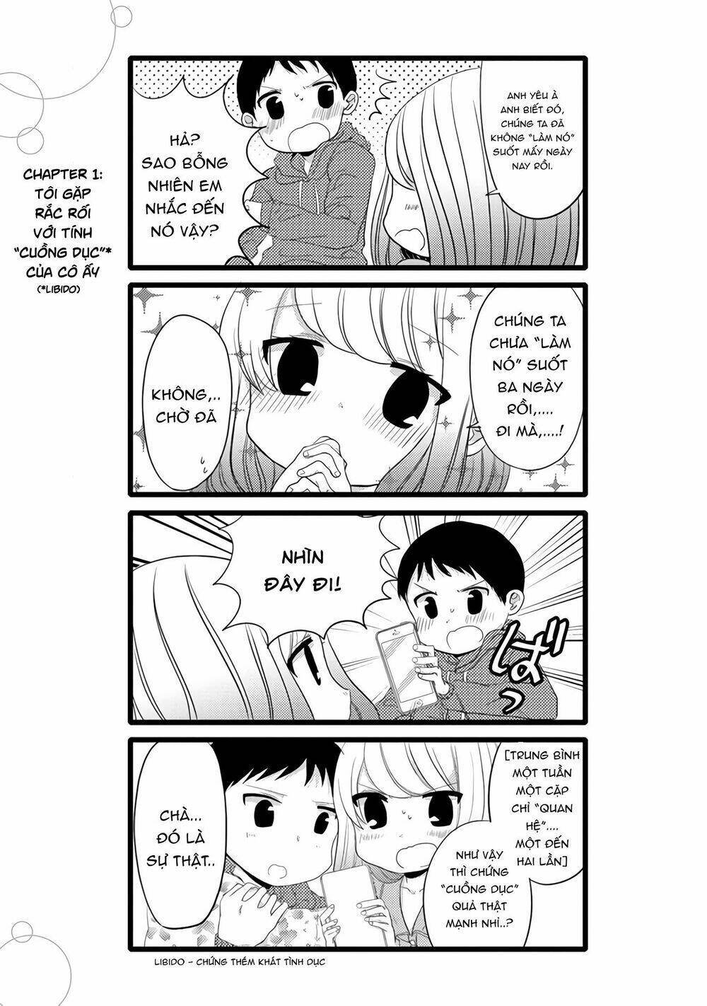 tôi gặp khó khăn với cô bạn gái chapter 1 2