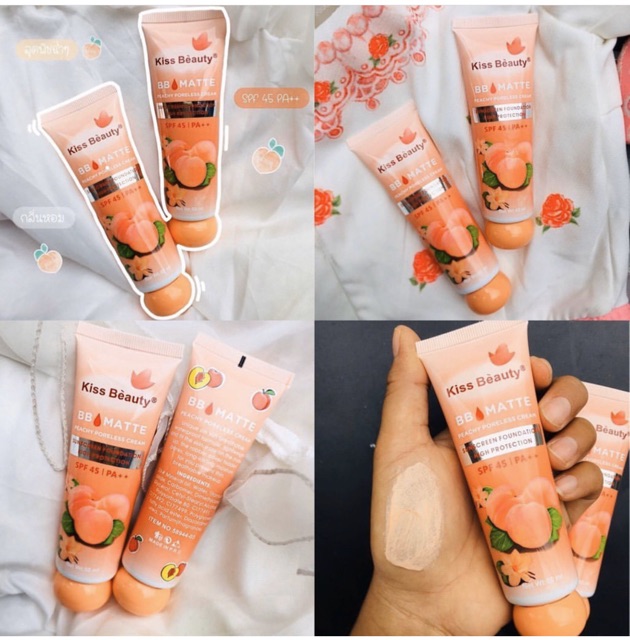 Kem nền kết hợp chống nắng BB  Kiss beauty