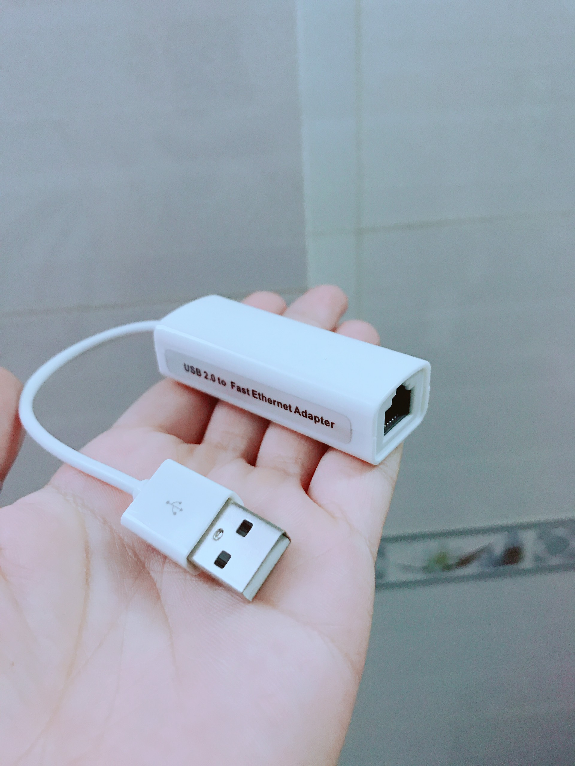 CÁP CHUYỂN USB RA ĐẦU MẠNG LAN 516 KHÔNG KÉN HỆ ĐIỀU HÀNH- HÀNG NHẬP KHẨU