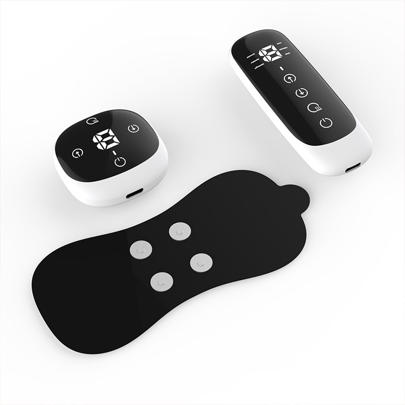 Máy Mát Xa Xung Tần Số Thấp Heating Vibration Neck EMS Massager