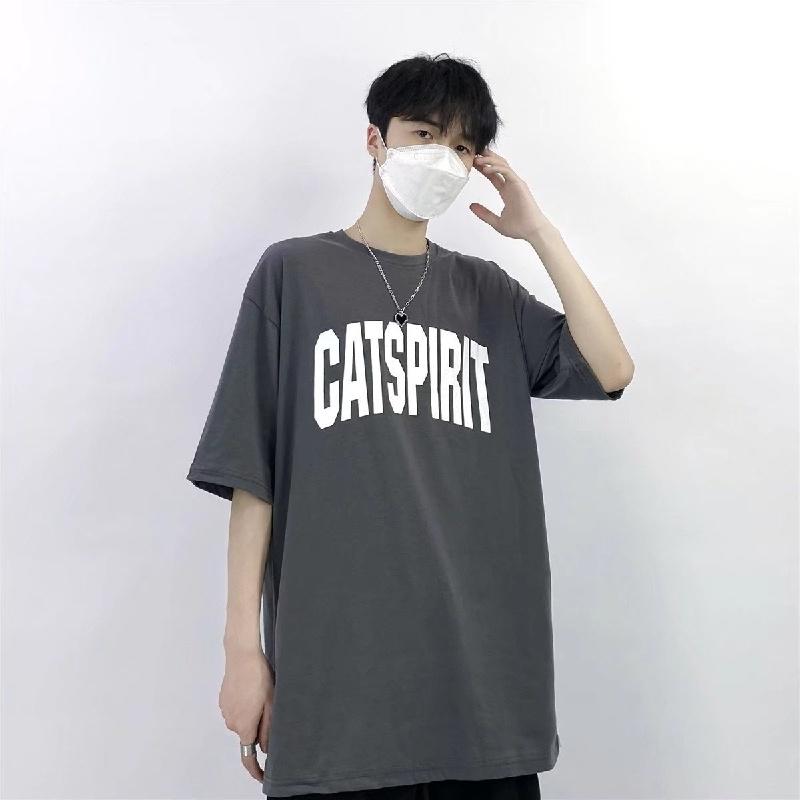 Áo Thun Tay Ngắn Dáng Rộng Cỡ Lớn Thoải Mái In Họa Tiết Thời Trang Mùa Hè Cho Nam Và Nữ