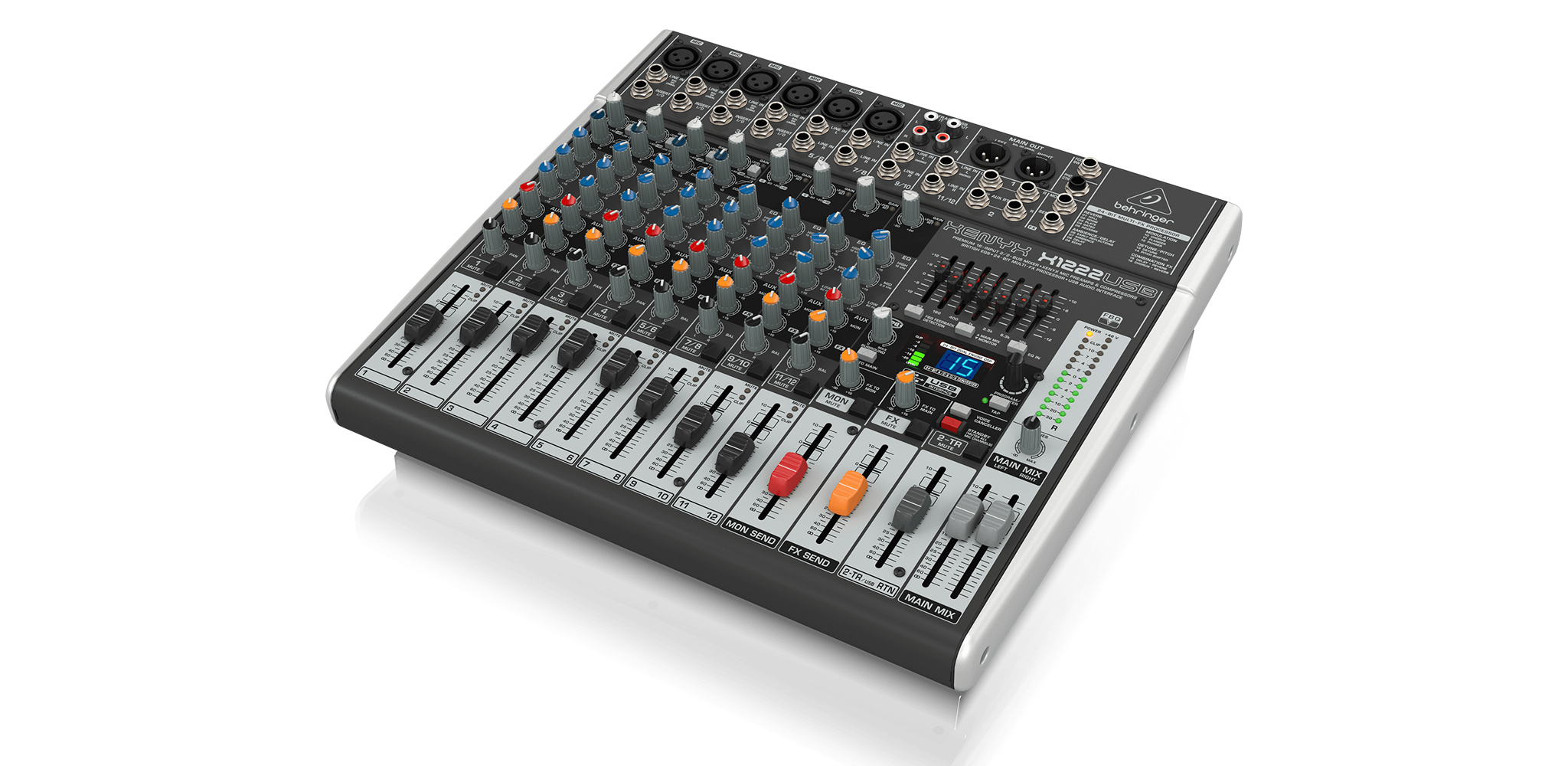 X1222USB Analog Mixer Behringer| Mixer cơ Behringer X1222USB- HÀNG CHÍNH HÃNG