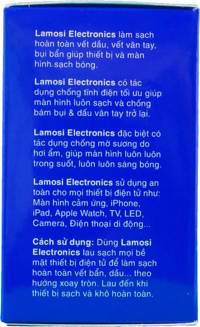 LAMOSI ELECTRONICS - Khăn lau thiết bị điện tử - Hộp 20 gói