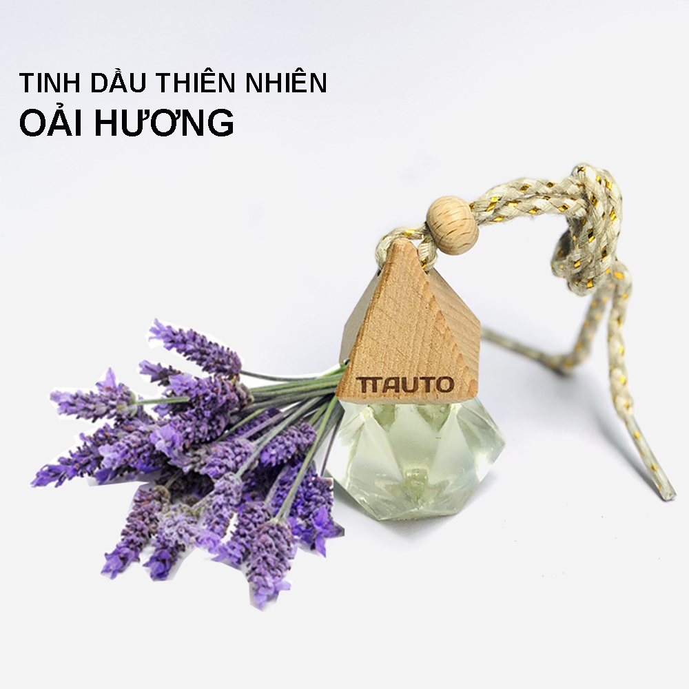 Tinh Dầu Hoa Oải Hương TTAUTO Treo Xe ô tô, Treo Tủ Quần Áo, Treo Phòng Giúp Khử Mùi, Thơm Phòng, Thư Giãn Tinh Thần, Chống Say Xe Hiệu Quả