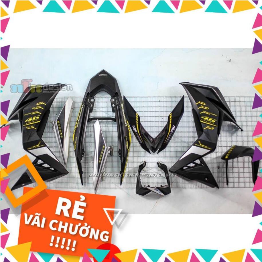 Tem Rời Winner V1 Mẫu Đen Trắng Vàng 46