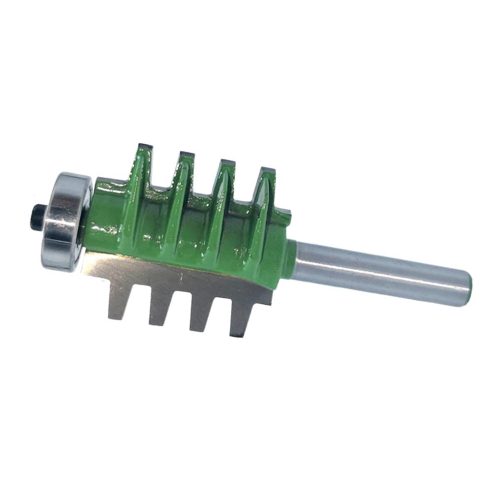 Woodworking Cutter with 8mm Carbide Shank Interlocking