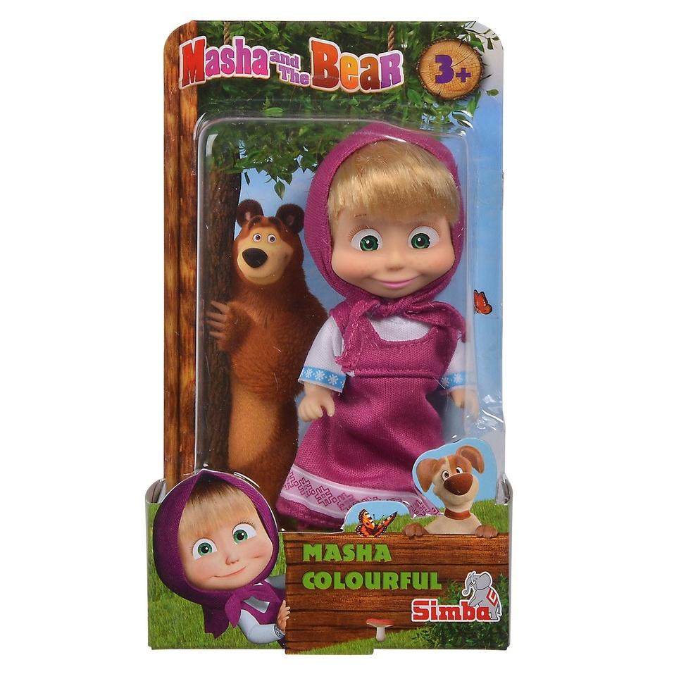 Đồ Chơi Búp Bê Màu Sắc MASHA AND THE BEAR Masha Colourful 109301678 - Giao Ngẫu Nhiên