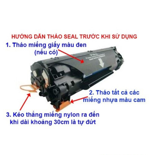 Hộp mưc in 12A có lổ đổ/nạp mực cho máy in Canon 2900 3000 HP 1010 1020 (Mã HKC-12A-R)