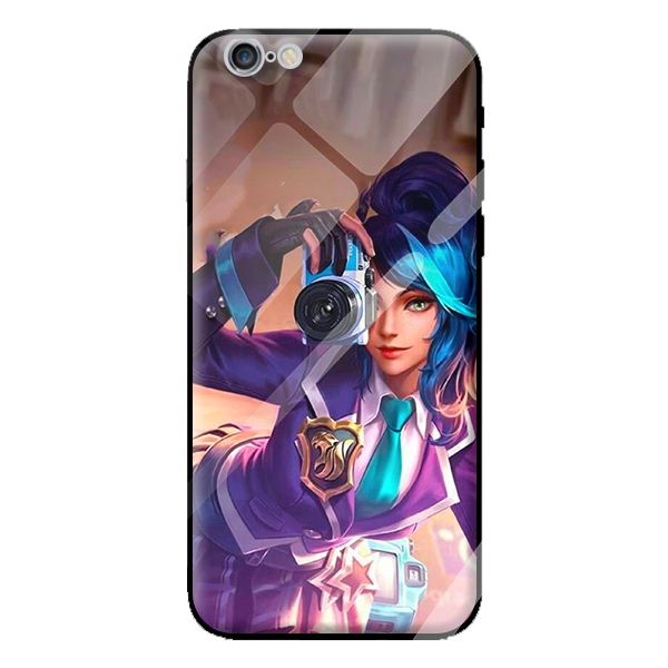 Ốp lưng kính cường lực cho iPhone 6s Plus liên quân 7 - Hàng chính hãng