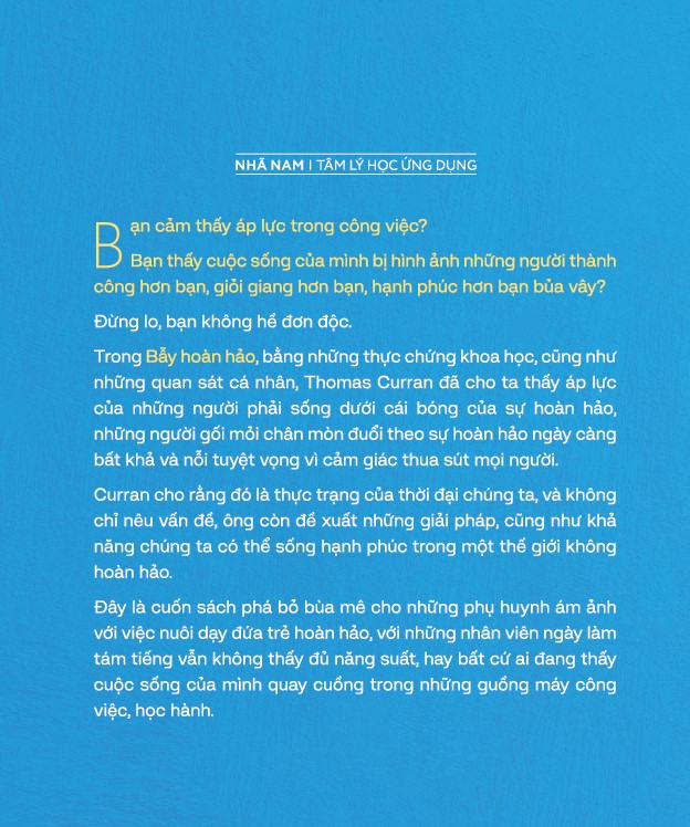 Sách - Bẫy hoàn hảo (Thomas Curran) (Nhã Nam Official)