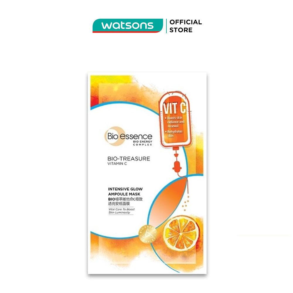 Mặt Nạ Bio-Essence Bio-Treasure Vitamin C Intensive Glow Ampoule Mask 20ml