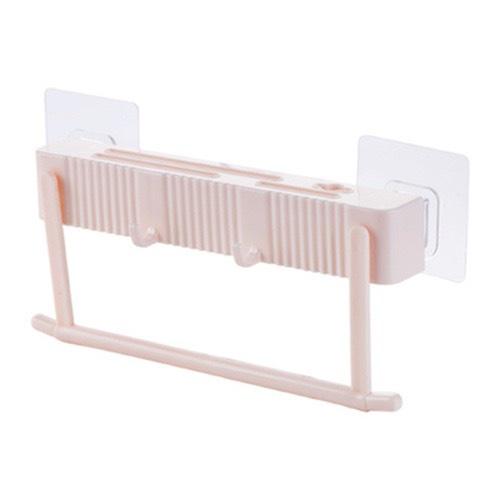 Giá Kệ Để Dao Kéo Kiêm Giá Treo Khăn Nhà Bếp Gắn Tường Thông Minh