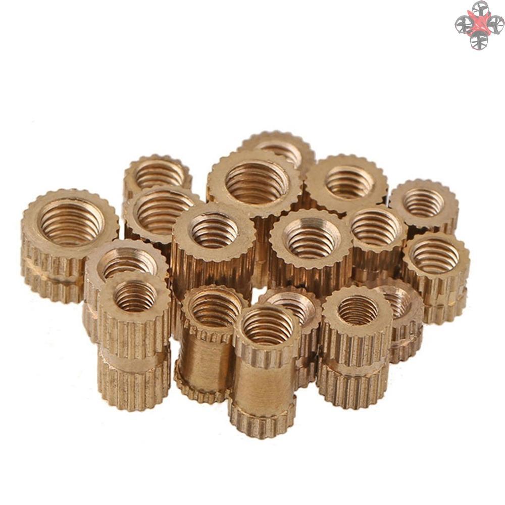 Hộp 330 Đai Ốc Tròn Bằng Đồng M2 / M3 / M4 / M5
