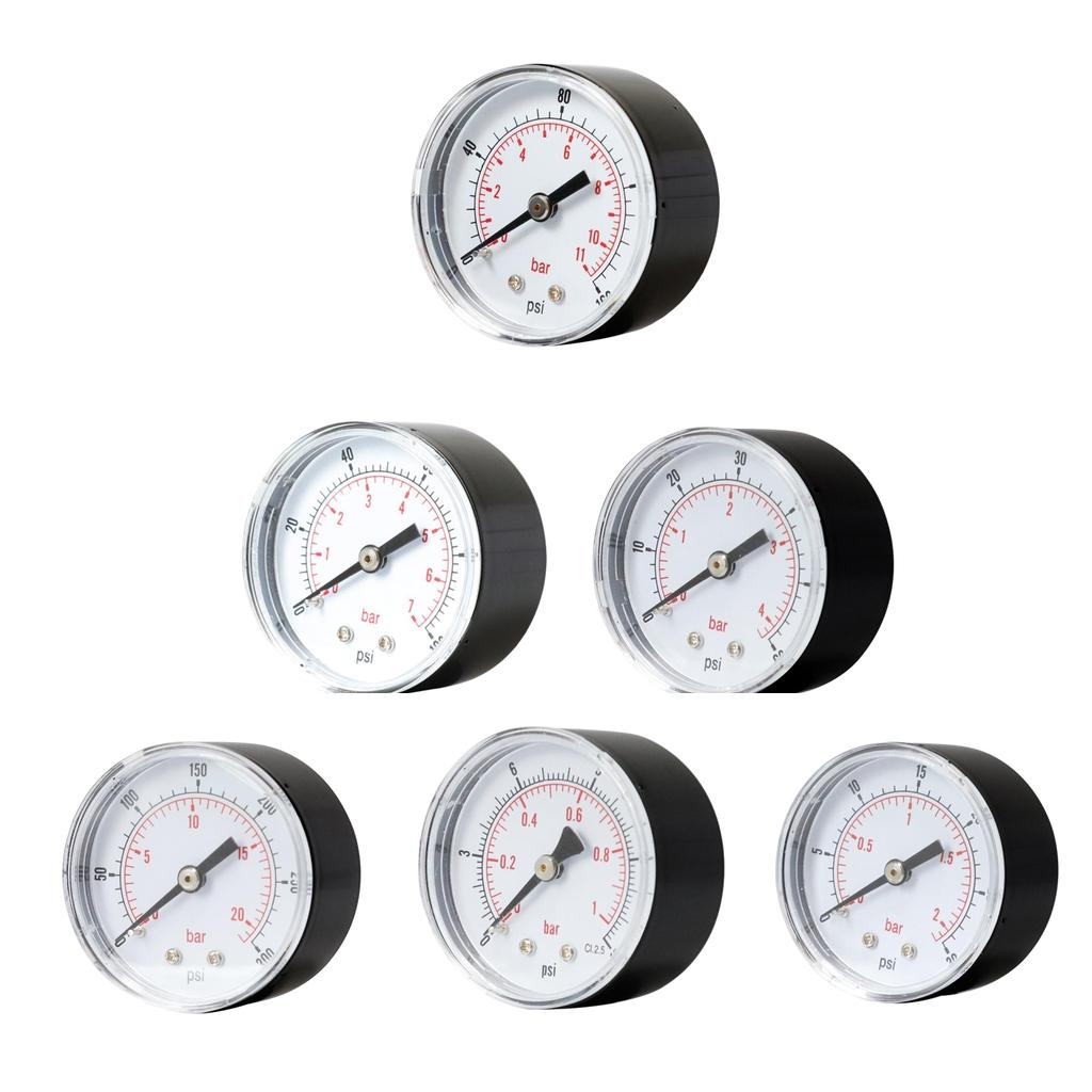 Metal Radial Pressure Gauge For Oil Air Water TS-Y50Z8 Tool