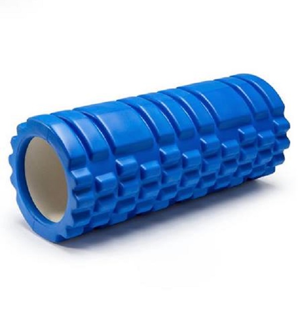 Con lăn massage giãn cơ Foam Roller kèm 1 bóng đôi Lacrosse Ball vật lý trị liệu màu ngẫu nhiên