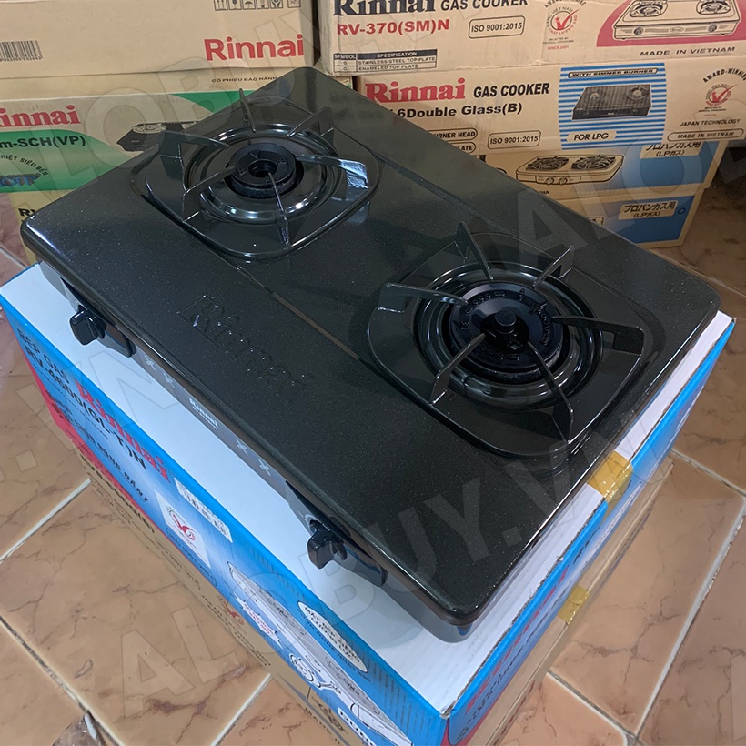 Bếp gas 7 tấc Rinnai RV-715Slim - Chén đồng có đầu hâm tiết kiệm gas - Hàng Chính Hãng