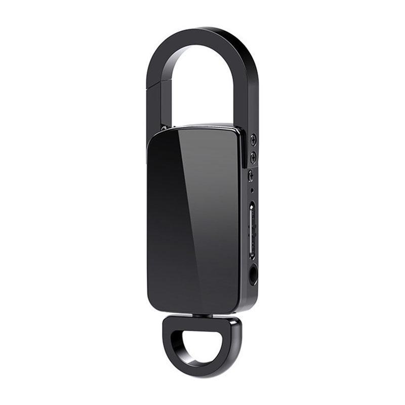 Máy Ghi Âm 32G Dạng Móc Khóa Kích Hoạt Giọng Nói Bí Mật MP3 Một Nút Giảm Tiếng Ồn