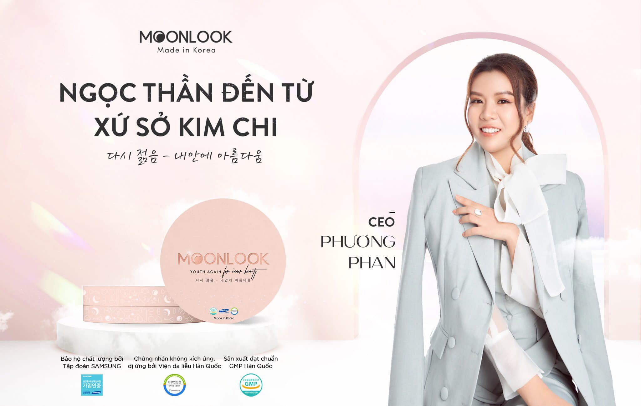 Viên Se Khít Cô Bé Và Làm Hồng Cửa Dưới MoonLook Youth Again Hộp 10vien