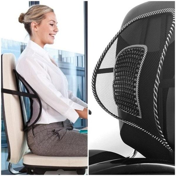 Tấm Lưới Tựa Lưng Ghế Văn Phòng Tiện Ích - Free Ship Toàn Quốc