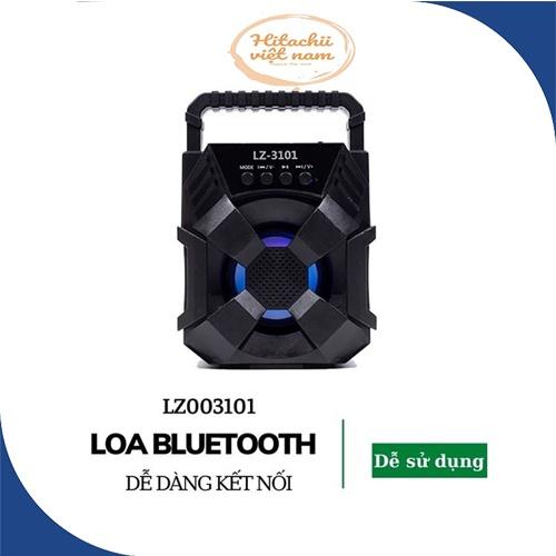 Loa bluetooth mini lz3103 sn1995 xách tay nhỏ gọn có đèn led nháy âm thanh hay hỗ trợ cắm thẻ nhớ USB, Loa nghe nhạc
