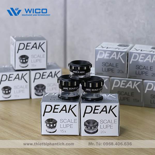 Kính Lúp Peak Cầm Tay Có Vạch Thước | Model: 2016-15X | Độ Phóng Đại 15X