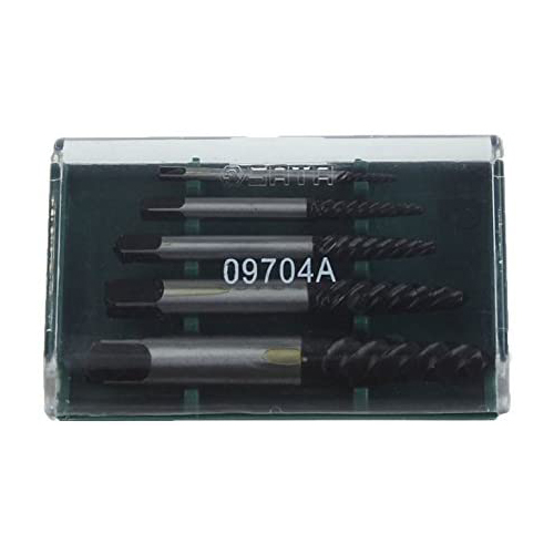 Bộ 5 mũi taro mở ốc gãy SATA 09704A quy cách 3.3mm, 5.3mm, 6.4mm, 8.8mm, 11.2mm