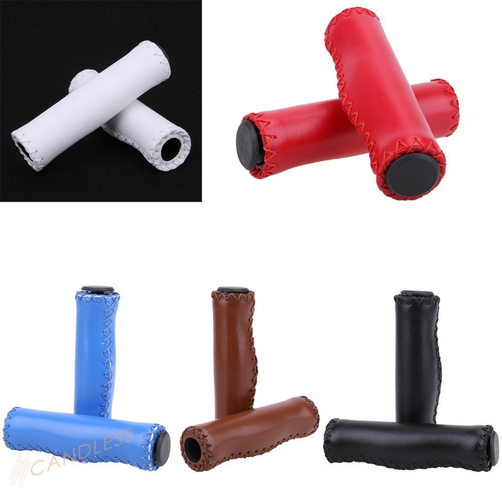 2 Miếng Bọc Tay Cầm Xe Đạp Bằng Da Chống Trượt